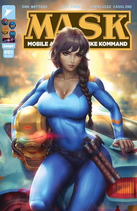 M.A.S.K. #3 - Mask - Energon Universe - Kendrick Kunkka Lim Variant (Closed) R2631