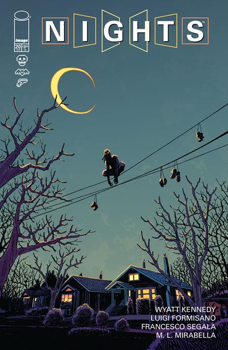 Nights #20 - Image Comics - Luigi Formisano Main Cover (Closed) R2633