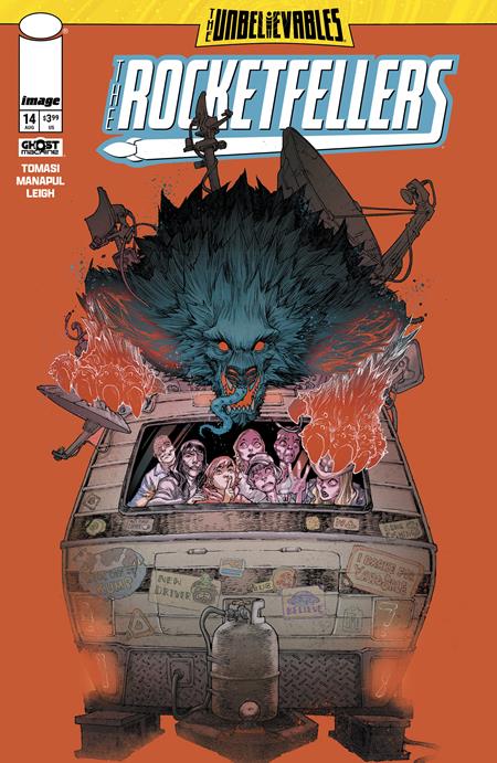 Rocketfellers #14 - Image - Francis Manapul Main Cover (Pre-Order) C35-P38