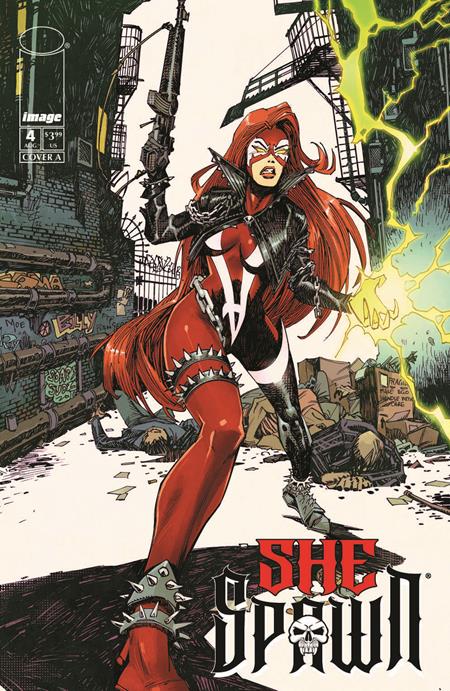 She Spawn #4 - Image - John McCrea Main Cover (Closed) R2631