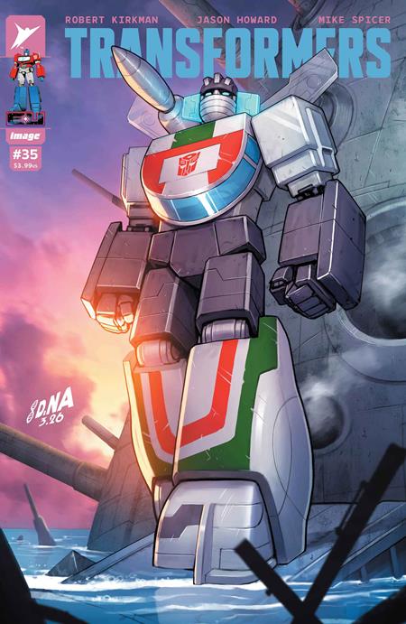 Transformers #35 - Energon Universe - David Nakayama Main Cover (Closed) R2632