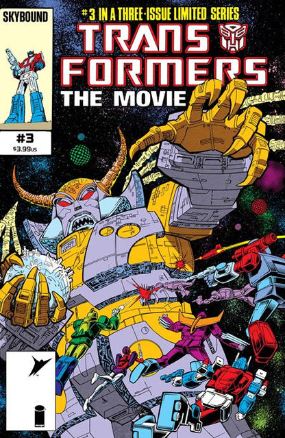Transformers: The Movie #3 - 40th Anniversary - Perlin, Akin, Garvey Variant (Closed) R2631