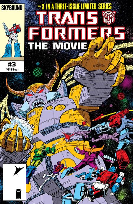 Transformers: The Movie #3 - 40th Anniversary - Perlin, Akin, Garvey Variant (Closed) R2631
