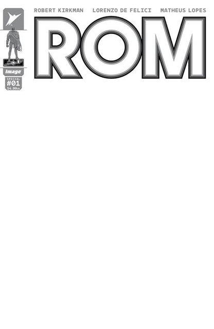 ROM: Special #1 - Energon Universe - Blank Sketch Variant (Closed) R2635