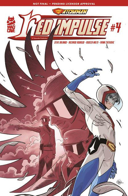 Gatchaman: Red Impulse #4 - Mad Cave - Riccardo Robaldo Variant (Closed) R2631