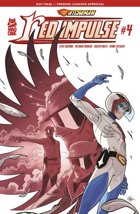 Gatchaman: Red Impulse #4 - Mad Cave - Riccardo Robaldo Variant (Closed) R2631