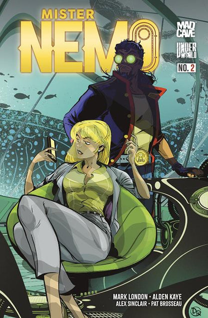 Mister Nemo #2 - Mad Cave - Duncan Rouleau Main Cover (Closed) R2633