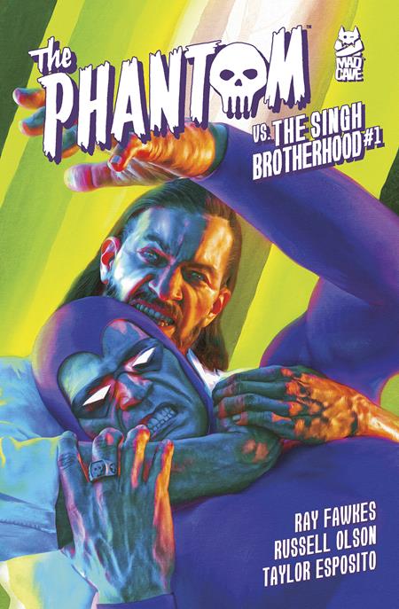 Phantom vs The Singh Brotherhood #1 - Mad Cave - Mark Spears Main Cover (Closed) R2633