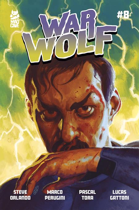 War Wolf #8 - Mad Cave - David Talaski Main Cover (Closed) R2633