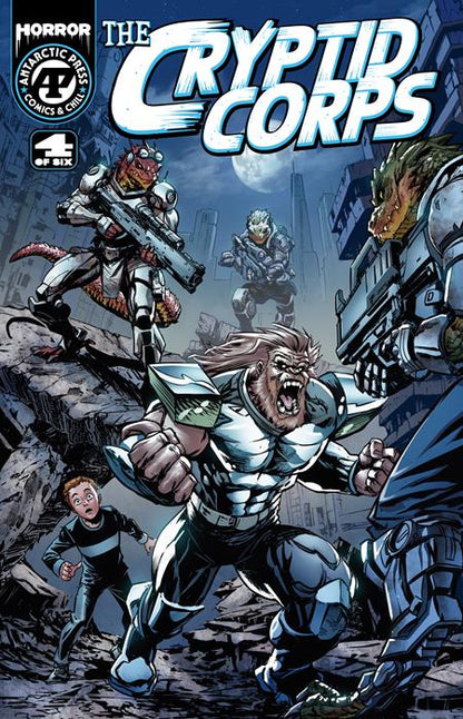 Cryptid Corps #4 - Horror - Max Bertolini Main Cover (Closed) R2632