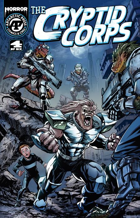 Cryptid Corps #4 - Horror - Max Bertolini Main Cover (Closed) R2632