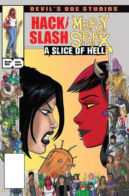 🔞 Hack Slash / Mercy Sparx - A Slice of Hell #1 - Seeley, Blaylock Homage Variant (Closed) P31