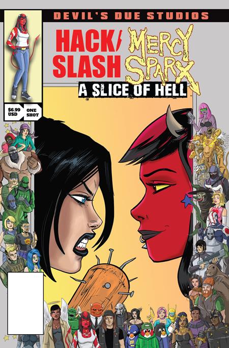 🔞 Hack Slash / Mercy Sparx - A Slice of Hell #1 - Seeley, Blaylock Homage Variant (Closed) P31