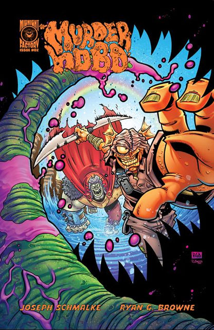 🔞 Murder Hobo #2 - Ryan G Browne Main Cover (Closed) P32