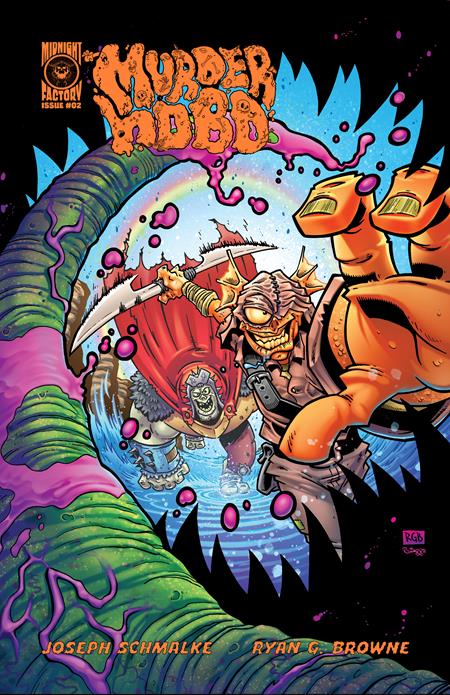 🔞 Murder Hobo #2 - Ryan G Browne Main Cover (Closed) P32