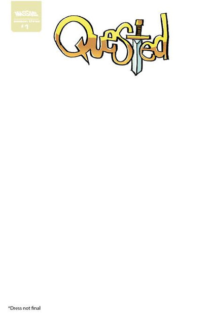 Quested #1 - Massive Publishing - Blank Sketch Variant (Closed) R2635