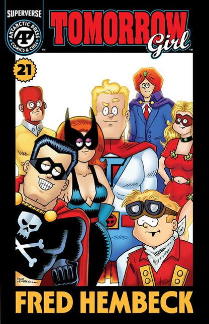 Tomorrow Girl #21 - Superverse - Fred Hembeck Variant (Closed) P31