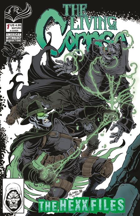 🔞 Living Corpse: Hexx Files #1 - American Mythology - Haeser, Hasson, Smith Main Cover (Closed) R2632