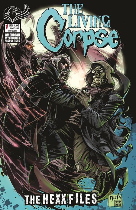 🔞 Living Corpse: Hexx Files #1 - American Mythology - Neil Vokes Variant (Closed) R2632
