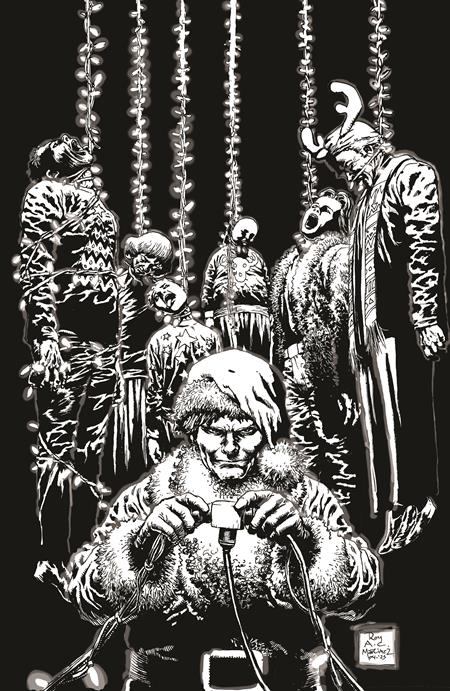 🔞 Silent Night, Deadly Night: Dark Winter #2 - Roy Allan Martinez B&W Limited Edition (Closed) R2632