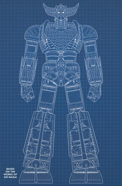 UFO Robot: Grendizer #1 - Titan (VF/NM) - Bajram, Cossu, Sentenac, Guillo Blueprint Variant (Closed) R2632
