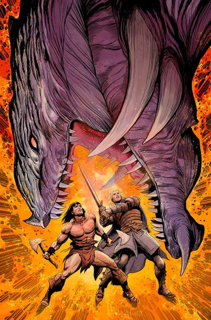 🔞 Conan & Dragonero #4 - Patch Zircher Virgin Variant (Closed) R2631