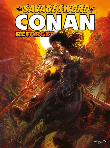 🔞 Savage Sword of Conan: Reforged #6 - Tony Harris Main Cover (Closed) R2632