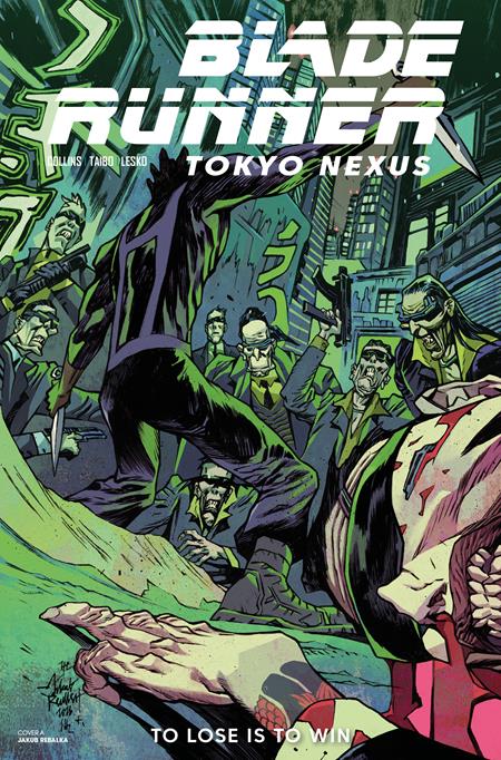 Blade Runner: Tokyo Nexus - To Lose is to Win #4 - Jakub Rebelka Main Cover (Closed) R2632