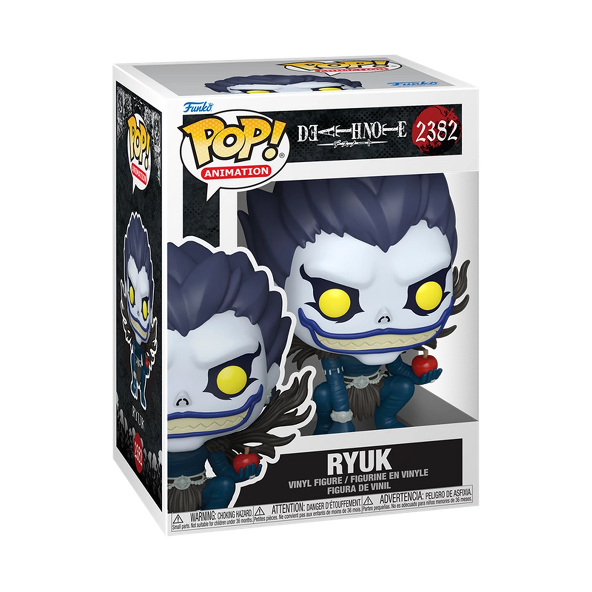 Death Note - Ryuk (2382) - Funko Pop w/ Protector (Closed) R2637