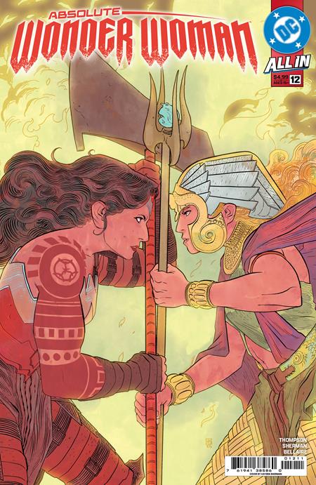 Absolute Wonder Woman #12 - Hayden Sherman Main Cover (Back-Issue)