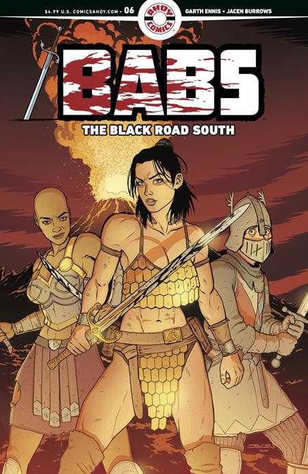 🔞 Babs: The Black Road South #6 - Jacen Burrows Main Cover (Pre-Order) C38-P42