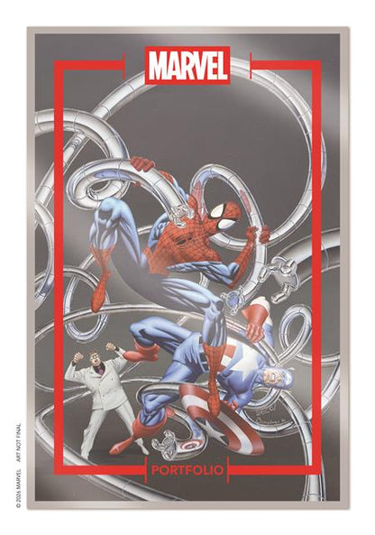 Portfolio of Mike Zeck: Spider-Man & Captain America - 9 Print Set (Closed) R2641