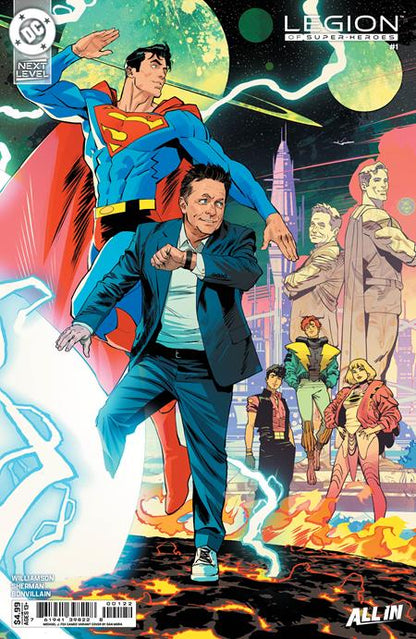 Legion of Super Heroes #1 - Next Level - Dan Mora Michael J Fox Cameo Variant (Closed) R2635