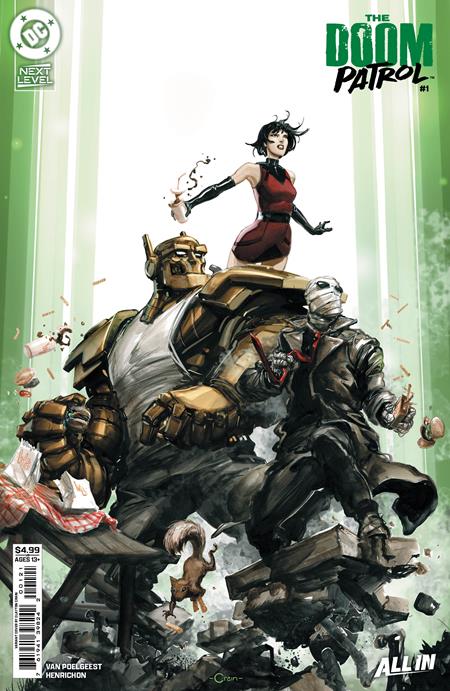 Doom Patrol #1 - Next Level - Clayton Crain Variant (Closed) R2635