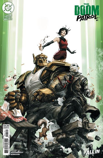 Doom Patrol #1 - Next Level - Clayton Crain Variant (Closed) R2635