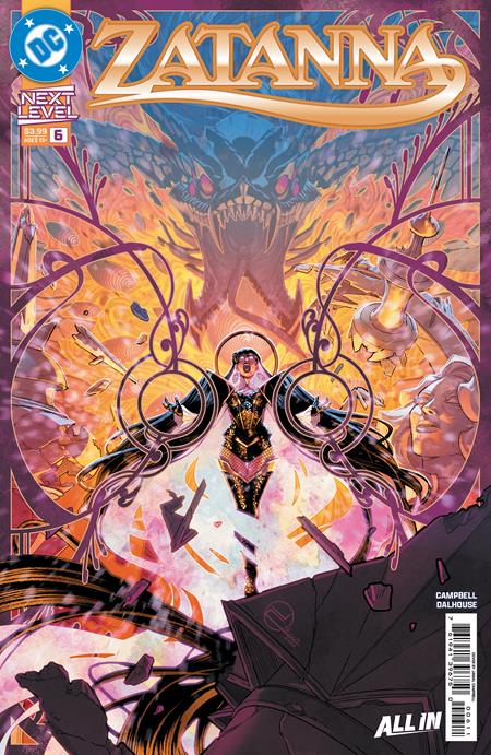 Zatanna #6 - Next Level - Jamal Campbell Main Cvr (Closed) R2638