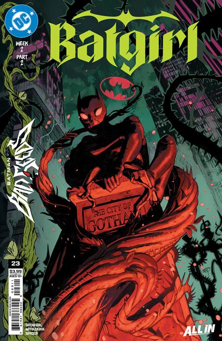 Batgirl #23 - Bad Seeds - David Talaski Main Cover (Closed) R2635