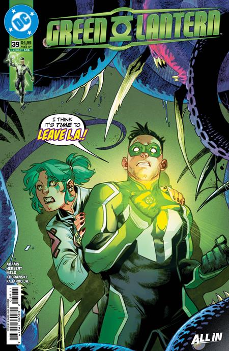 Green Lantern #39 - Legacy #606 - Scott Godlewski Main Cvr (Closed) R2638