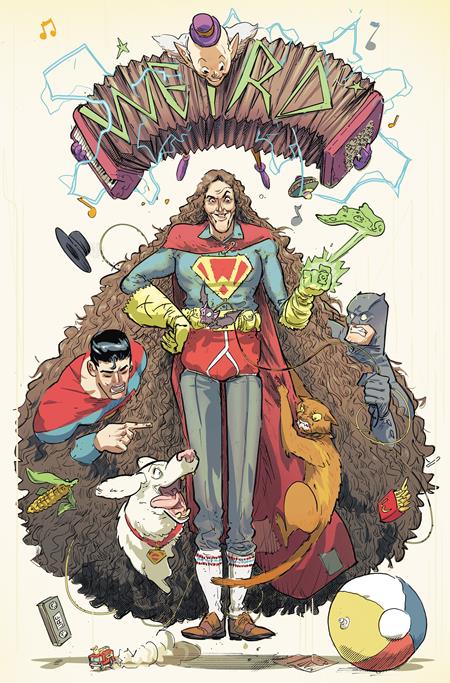 Batman / Superman: Weird Al World's Weirdest - Riley Rossmo Variant (Pre-Order) C32-P35
