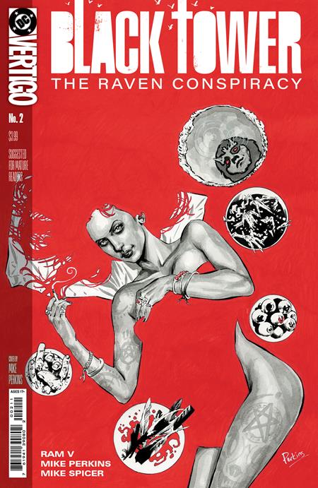 🔞 Black Tower: The Raven Conspiracy #2 - DC - Mike Perkins Main Cvr (Closed) R2638
