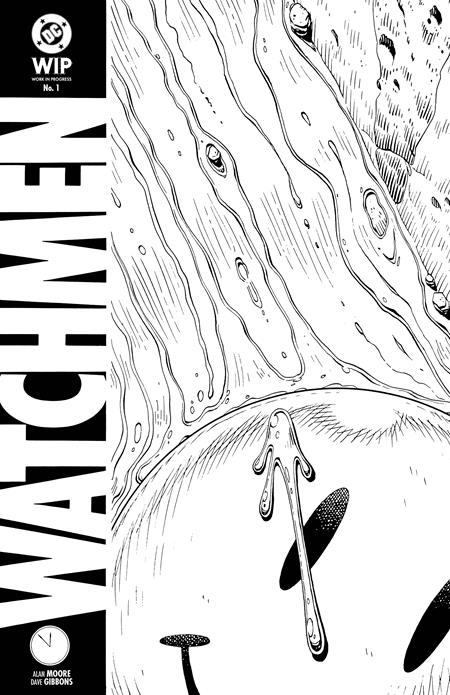 🔞 Watchmen #1 - Dave Gibbons DC W.I.P. (Pre-Order) C34-P38