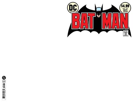 Batman #251 - Blank Sketch Facsimile 2026 (Closed) R2636