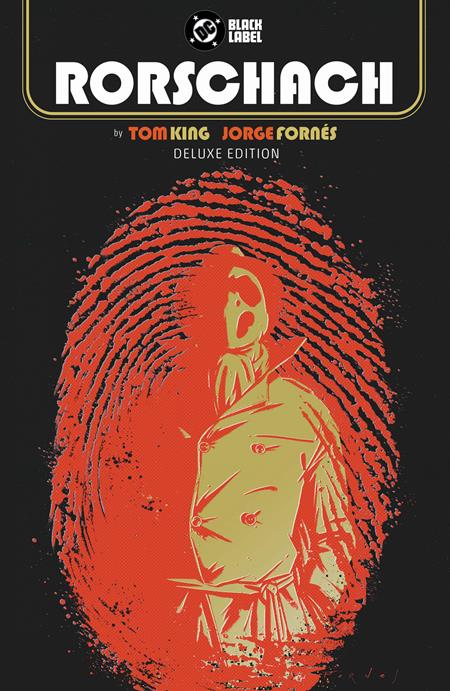 🔞 Rorschach by Tom King & Jorge Fornes - Deluxe Edition - HC - 9781799509721 (Pre-Order) C36-P48