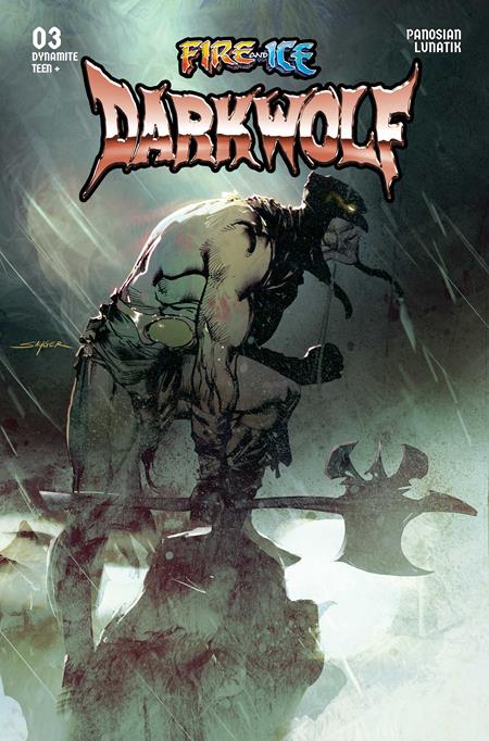 Fire & Ice Darkwolf #3 - Dynamite - Stuart Sayger Variant (Pre-Order) C33-P36
