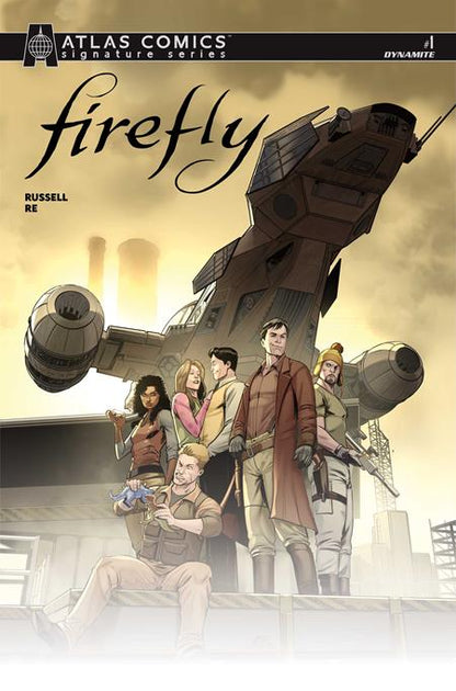 Firefly #1 - Dynamite - Robert Quinn Atlas Edition Signed by Mark Russell (Pre-Order) C32-P37