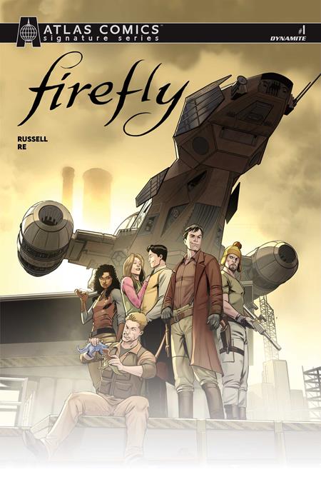 Firefly #1 - Dynamite - Robert Quinn Atlas Edition Signed by Mark Russell (Pre-Order) C32-P37