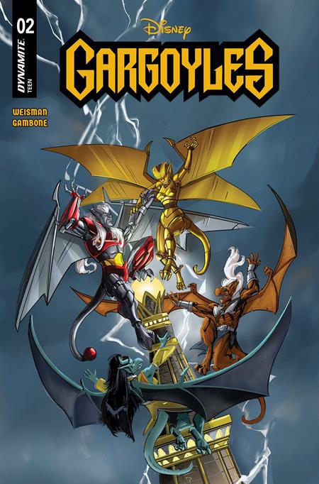 Gargoyles #2 - Vol 2 - Dynamite - Frank Paur Variant (Pre-Order) C33-P36