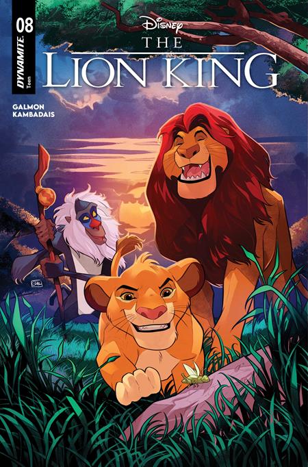 Disney's Lion King #8 - Dynamite - Edwin Galmon Main Cover (Pre-Order) C35-P38