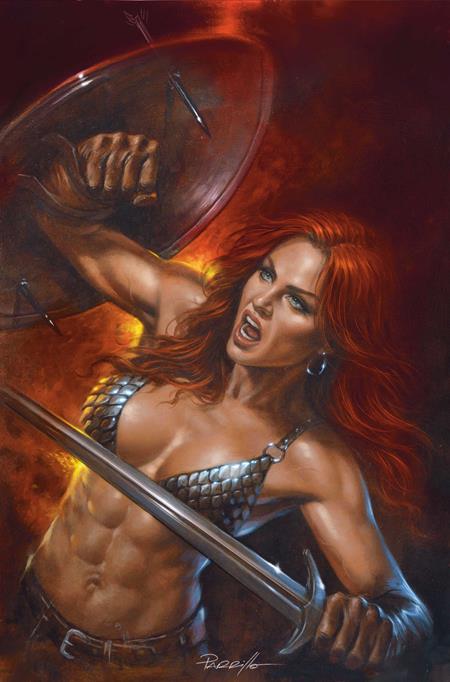 Red Sonja: She Devil with a Sword #5 - Lucio Parrillo Premium Metal Variant (Pre-Order) C32-P37