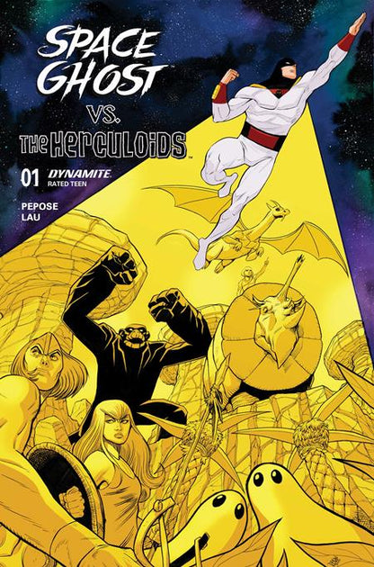 Space Ghost vs The Herculoids #1 - Drew Moss Var (Closed) R2637